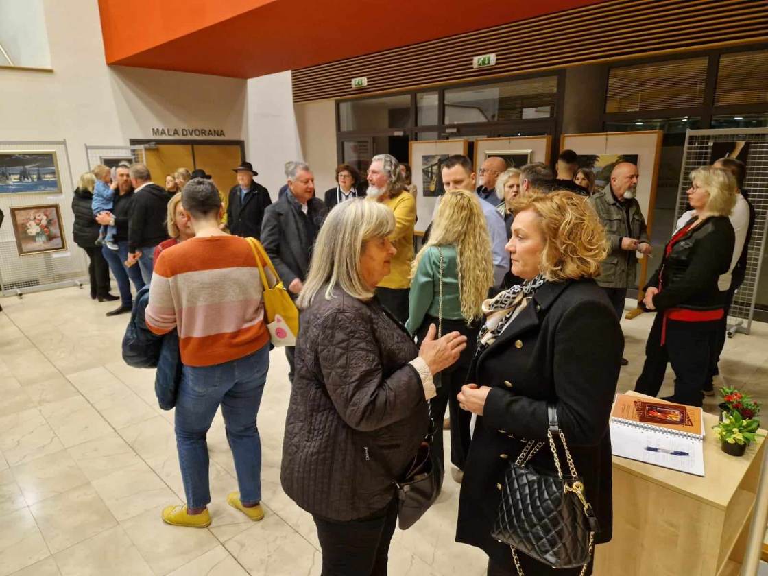 Gdje Se Zemlja Susreće S Dušom Reportaža Sa Svečansti Otvaranja Izložbe Brigite Vitez (57)