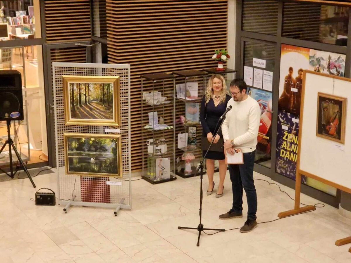 Gdje Se Zemlja Susreće S Dušom Reportaža Sa Svečansti Otvaranja Izložbe Brigite Vitez (6)