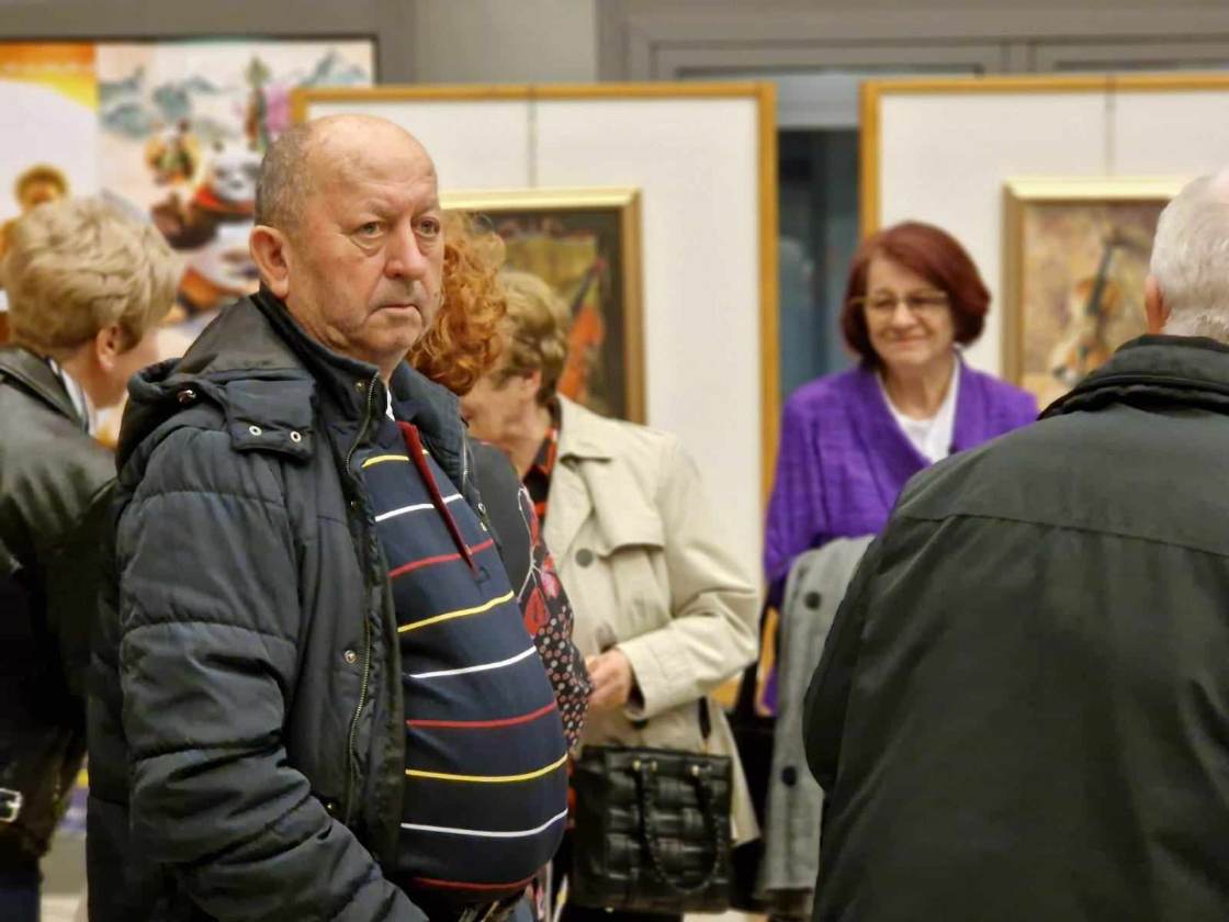 Gdje Se Zemlja Susreće S Dušom Reportaža Sa Svečansti Otvaranja Izložbe Brigite Vitez (65)