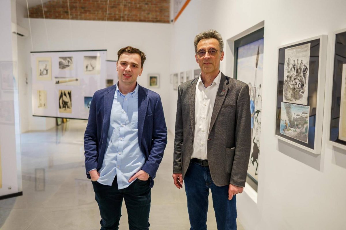 Kuća Karikature 22.3. Marko Reisinger I Frano Dulibić