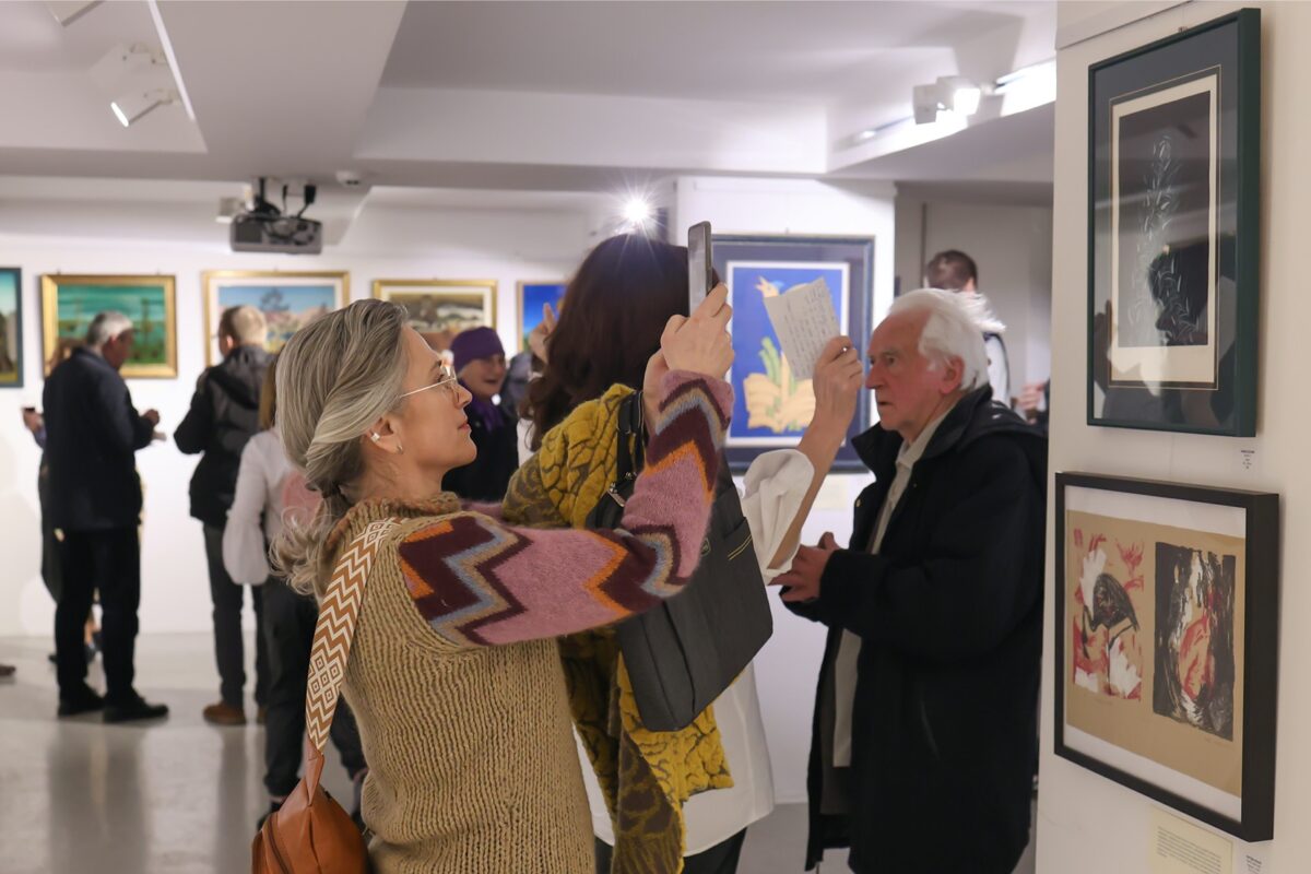 Otvorena Retrospektivna Izložba Zilik 50 Godina U Zagrebu (18)