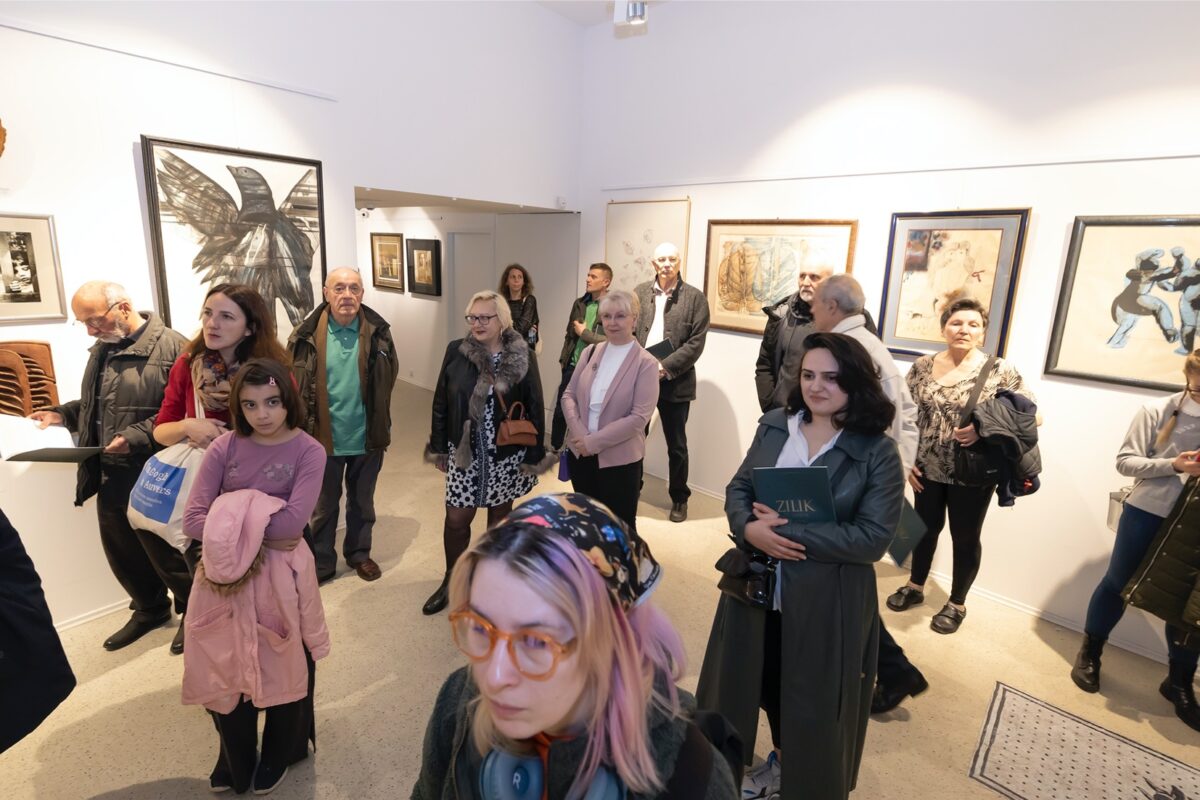 Otvorena Retrospektivna Izložba Zilik 50 Godina U Zagrebu (5)