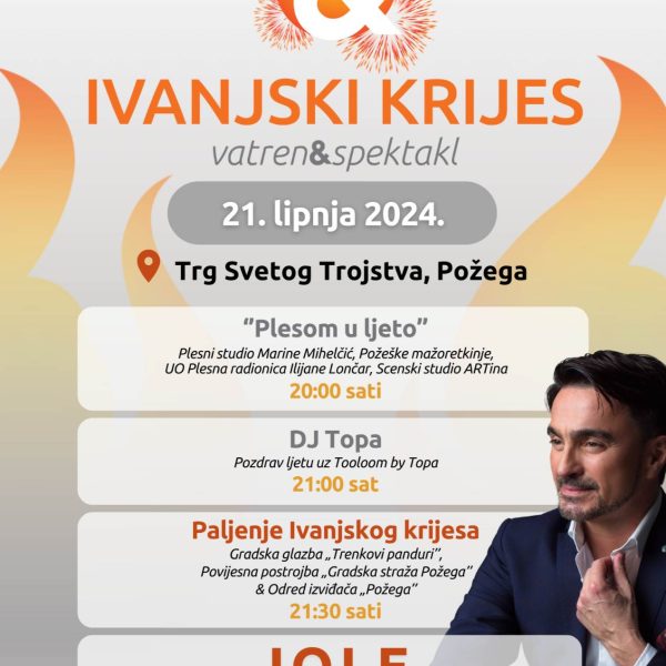 Ivanjski krijes 2024. – Turistička zajednica Grada Požege