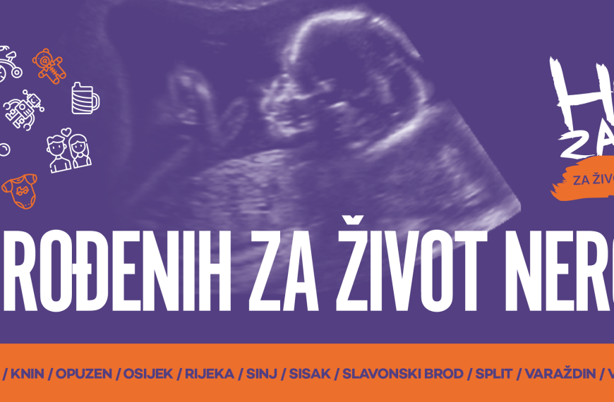 Hod za život organizirat će se ove godine u 15 hrvatskih gradova