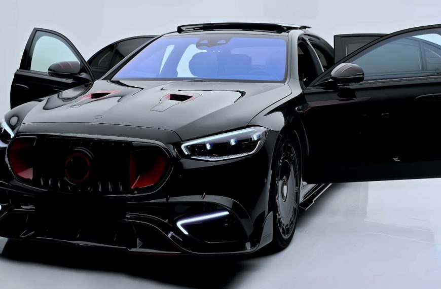 NOVI Mercedes AMG S 63 E iz 2024.