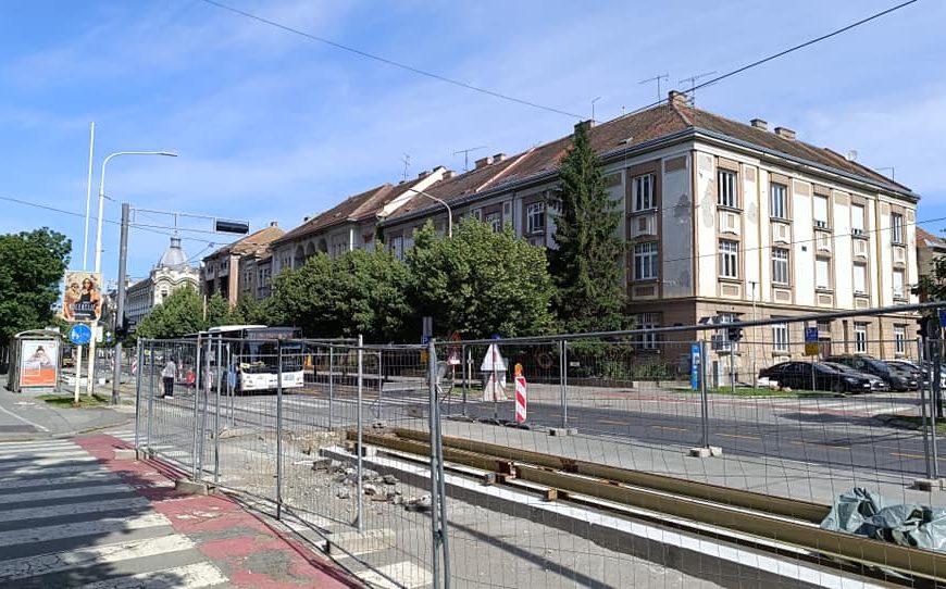 U punome jeku radovi grada Osijeka na modernizaciji tramvajske infrastrukture vrijednih 35 milijuna eura