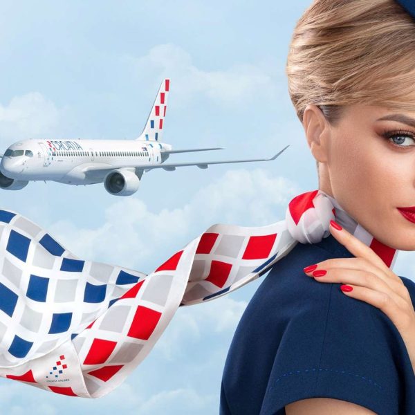 Prvi zrakoplov nove flote A220 Croatia Airlinesa odjeven u novo ruho