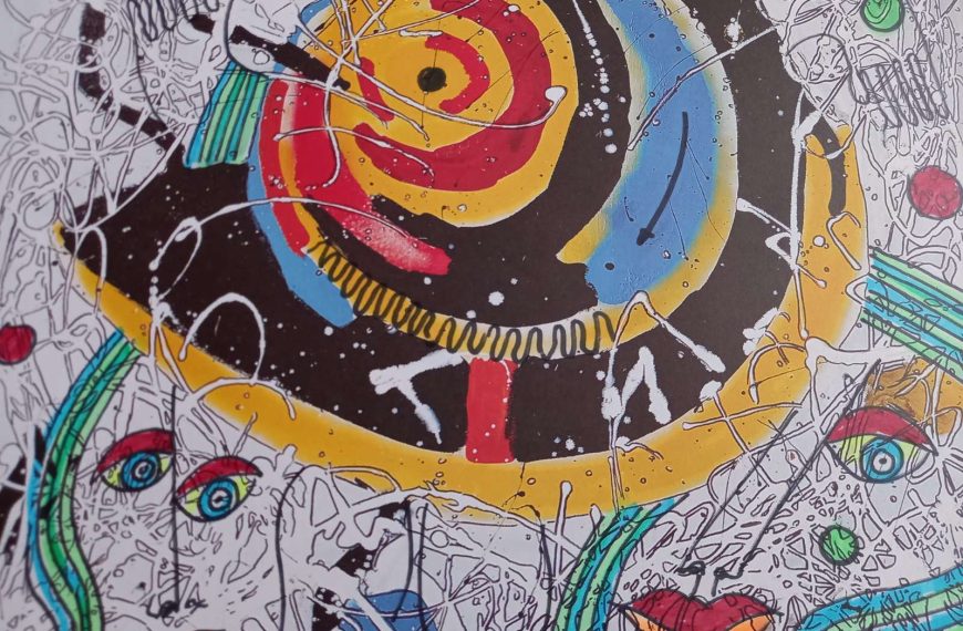 Dva dominirajuća motiva u ciklusu crteža 40x40cm Petera Weisza