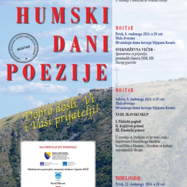 25. Humski dani poezije