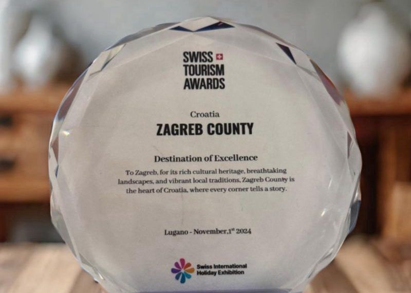 Turističkoj zajednici Zagrebačke županije Swiss Tourism Awards
