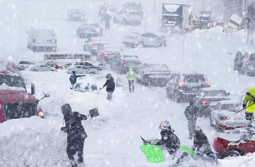 Prvi veći snijeg prekrio automobile i kuće u Nottinghamu