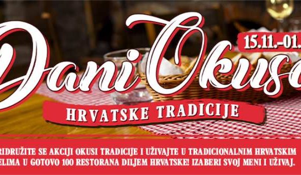 Manifestacija Dani okusa hrvatske tradicije, jedinstveni festival autohtone gastronomije