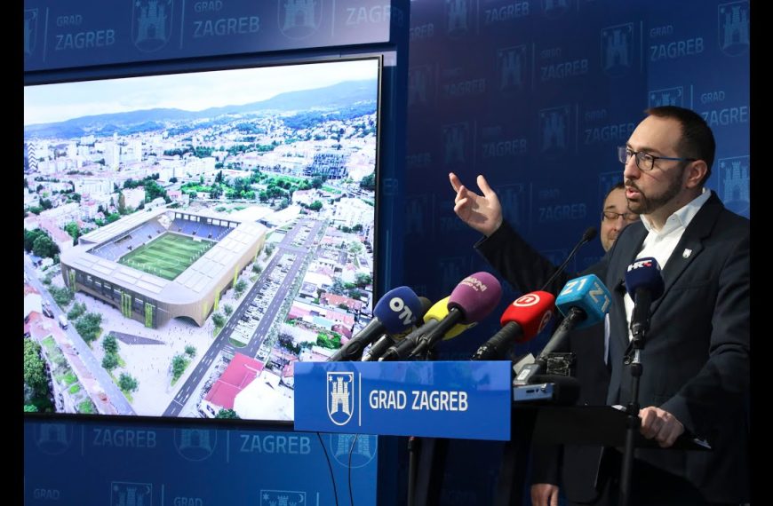 Gradonačelnik Tomašević predstavio projekt stadiona u Kranjčevićevoj