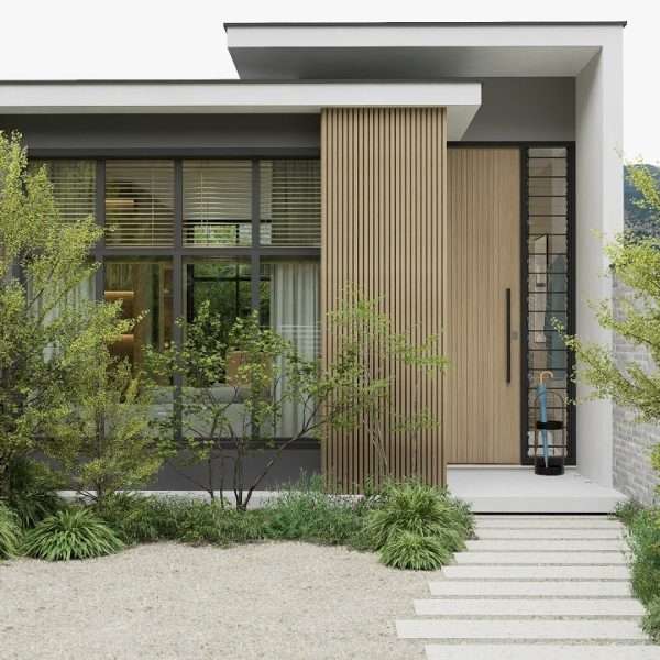 Mala, moderna kuća na uskom terenu | 70m²