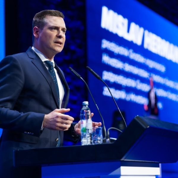 Mislav Herman na predizbornom skupu Dragana Primorca u Laubi