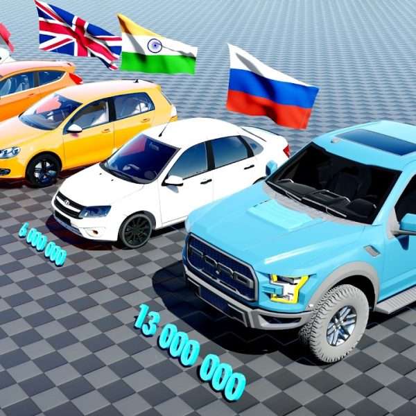 Najpopularniji automobili prema državama