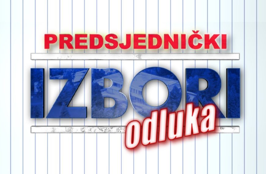 Predsjednički izbori: odluka prvoga kruga