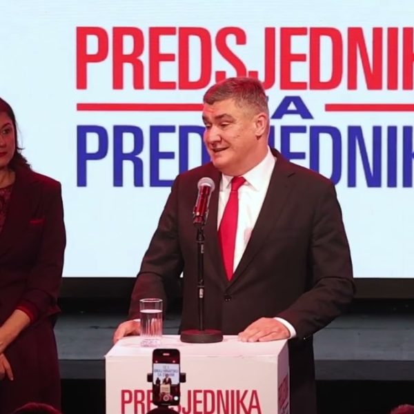 Zoran Milanović uvjerljivo pobjedio u prvom krugu predsjedničkih izbora