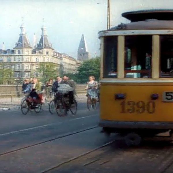 Kopenhagen, Danska 1930-ih u boji, s dodanim dizajnom zvuka