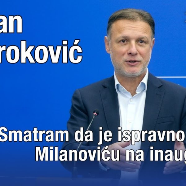 Smatram da je ispravno ne otići Milanoviću na inauguraciju