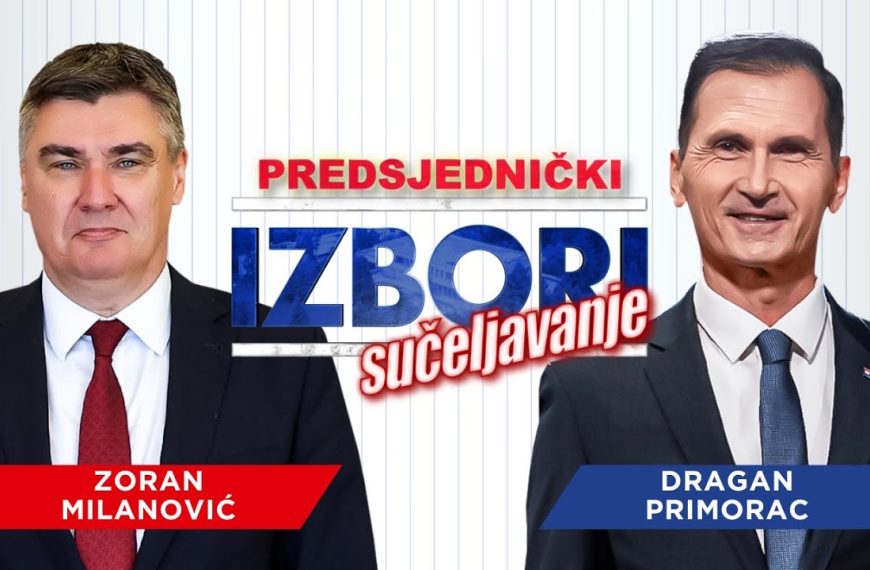 Održano sučeljavanje predsjedničkih kandidata Milanovića i Primorca