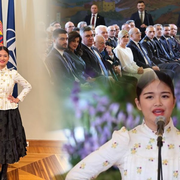 Dej Mi Bože Oči Sokolove – Chriztel pjeva na predsjedničkoj inauguraciji