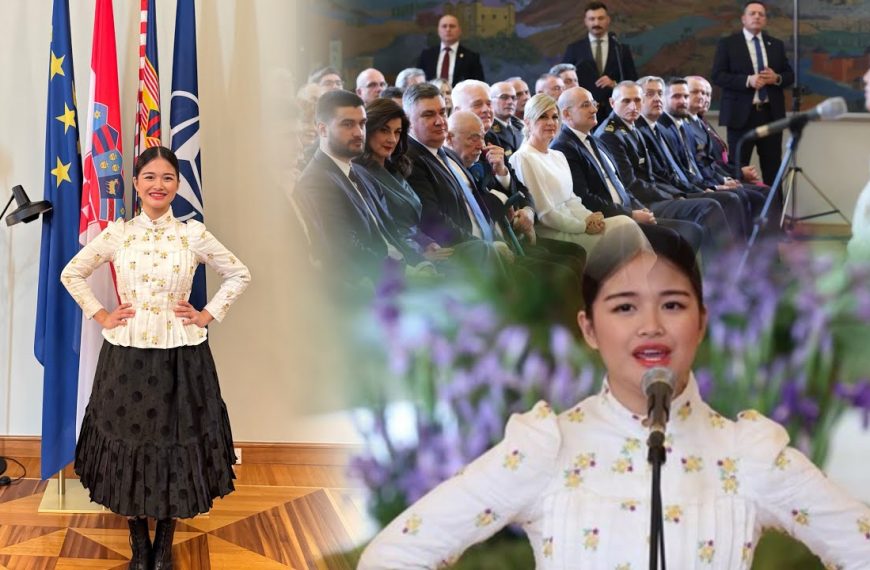 Dej Mi Bože Oči Sokolove – Chriztel pjeva na predsjedničkoj inauguraciji