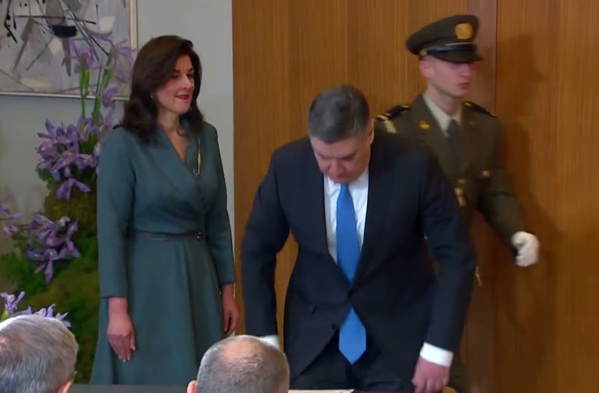Prisega predsjednika RH Zorana Milanovića 2025.