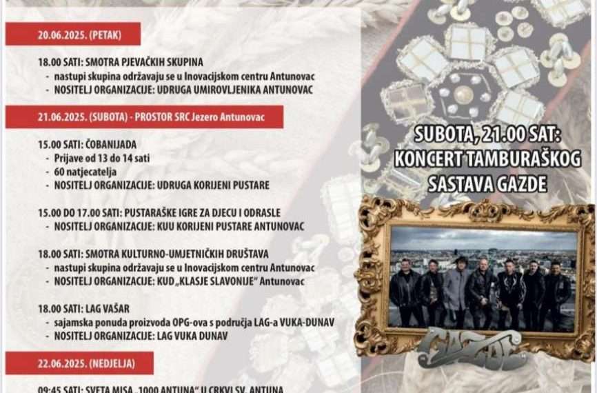 Tradicionalna priredba “Antunovački dani”