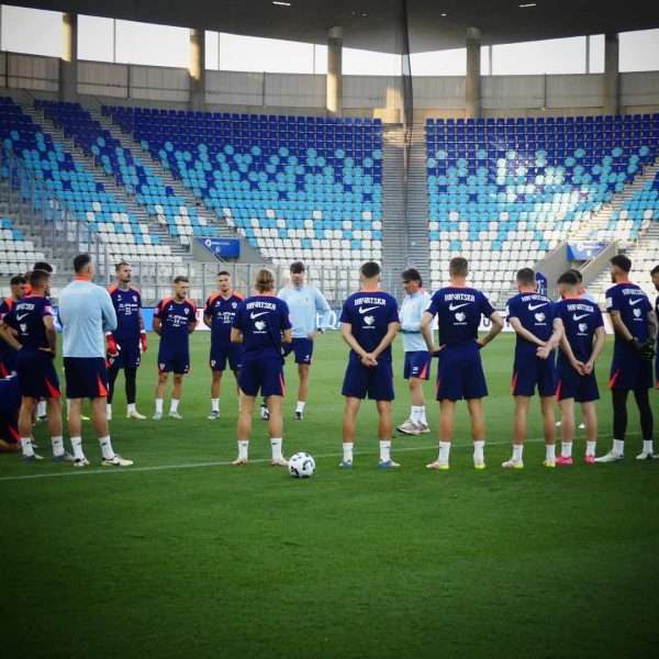 FOTO Vatreni trenirali na Opus Areni