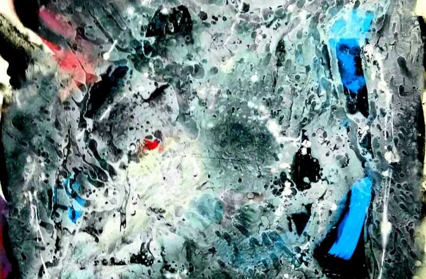 Ciklus ulja Zasićenja na velikom formatu Mladena Žunjića