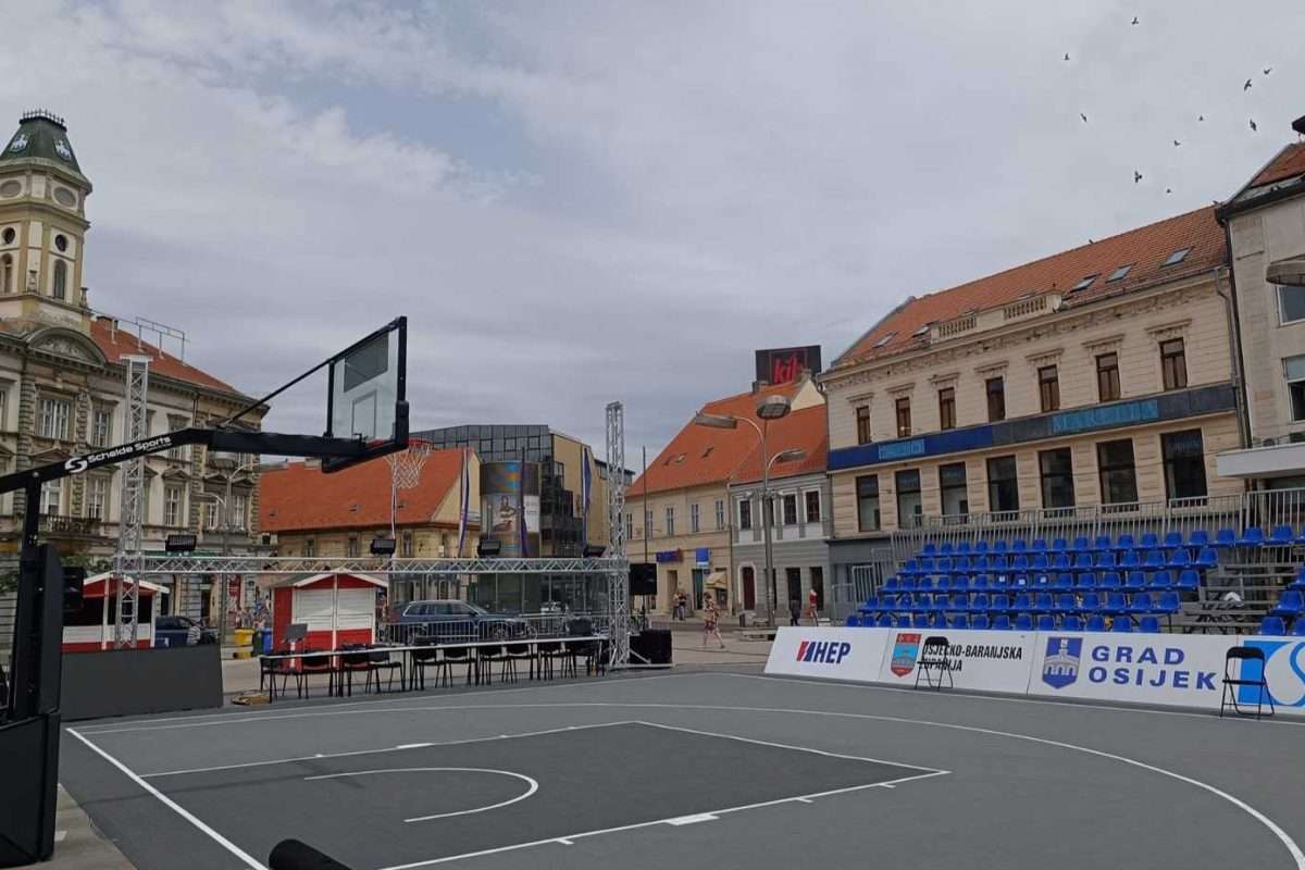 Osijek domaćin sedmog turnira Cro 3×3 Toura: Dvodnevni košarkaški spektakl na glavnom gradskom trgu
