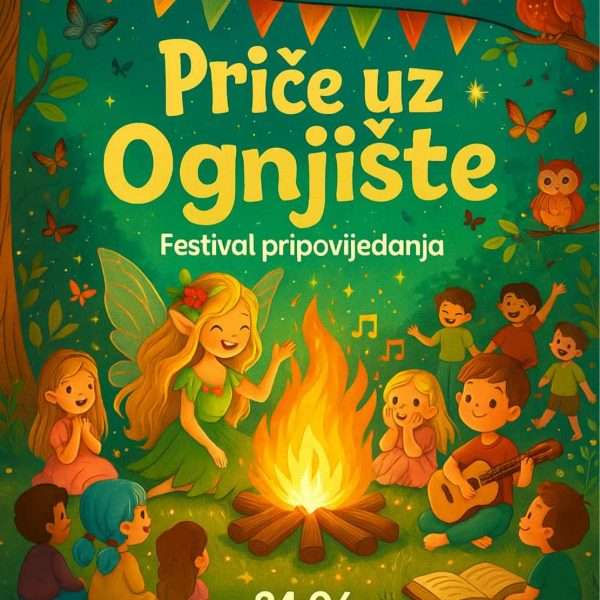 “Priče uz ognjište – festival pripovijedanja” Gradske knjižnice Kaštela