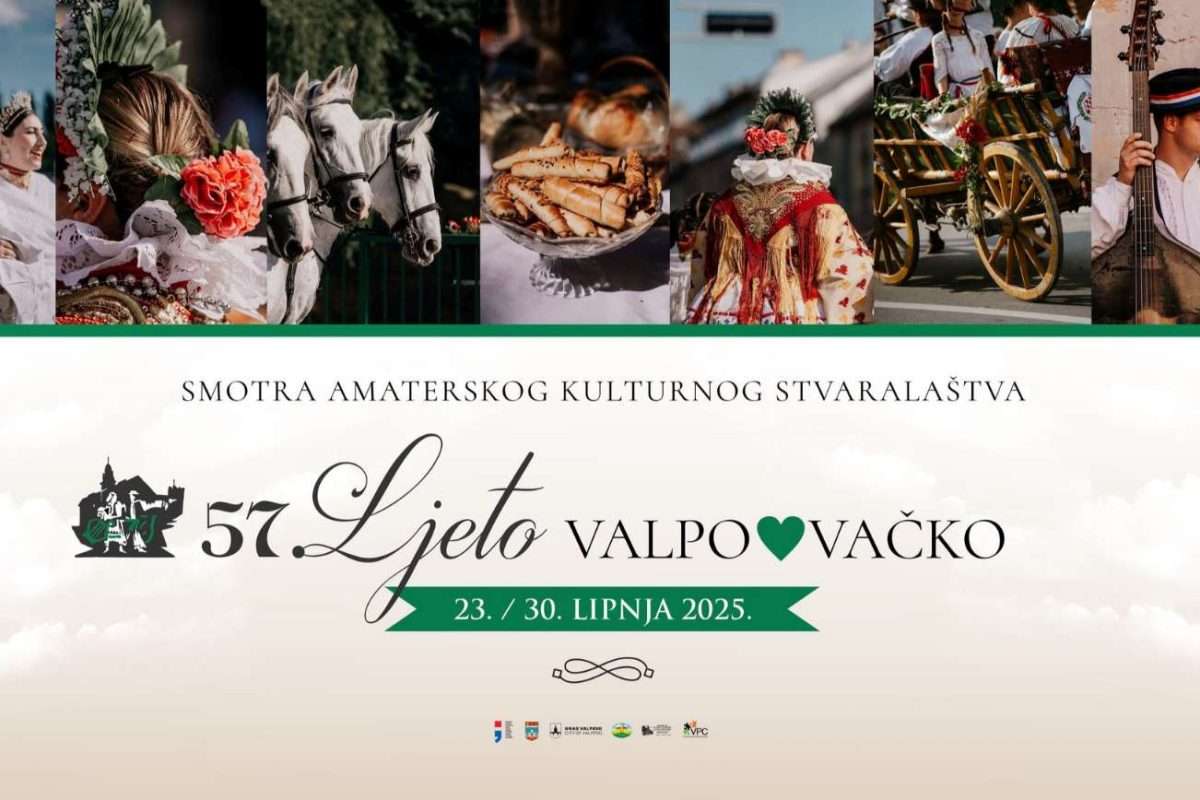 SMOTRA AMATERSKOG KULTURNOG STVARALAŠTVA 57. LJETO VALPOVAČKO (23. – 30. lipnja 2025.)