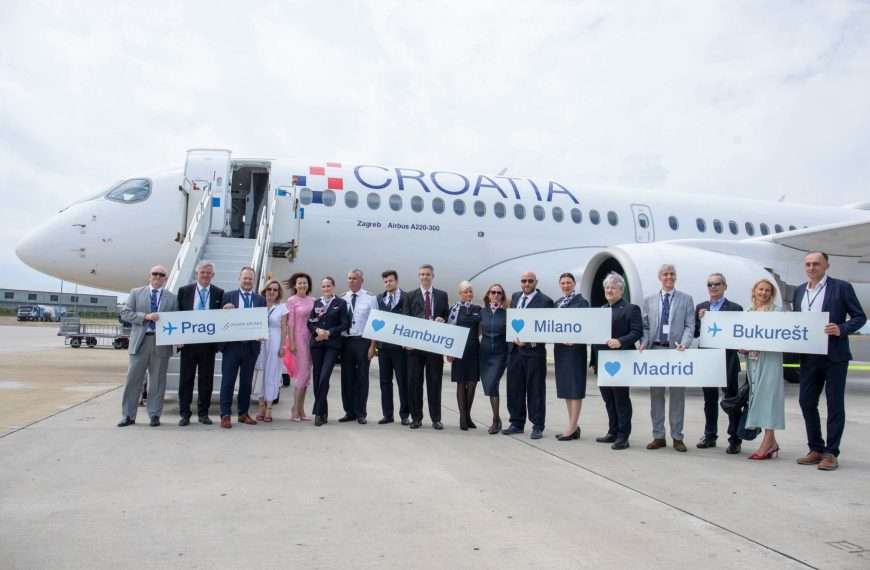 Croatia Airlines proširio mrežu međunarodnih letova iz Zagreba