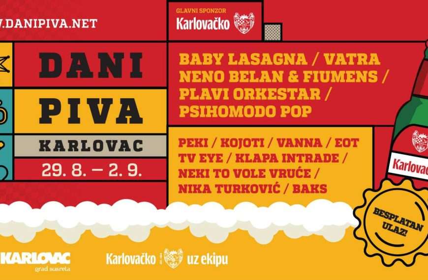 Dani piva Karlovac, od 29. kolovoza do 2. rujna