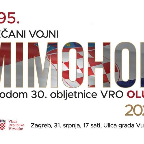 Svečani vojni mimohod u povodu 30 godina VRO OLUJA