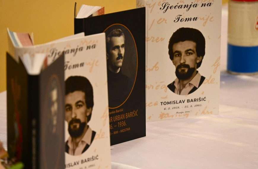 Predstavljene knjige SJEĆANJA NA TOMU i FRA PETAR URBAN BARIŠIĆ u Posušju / 130 FOTO