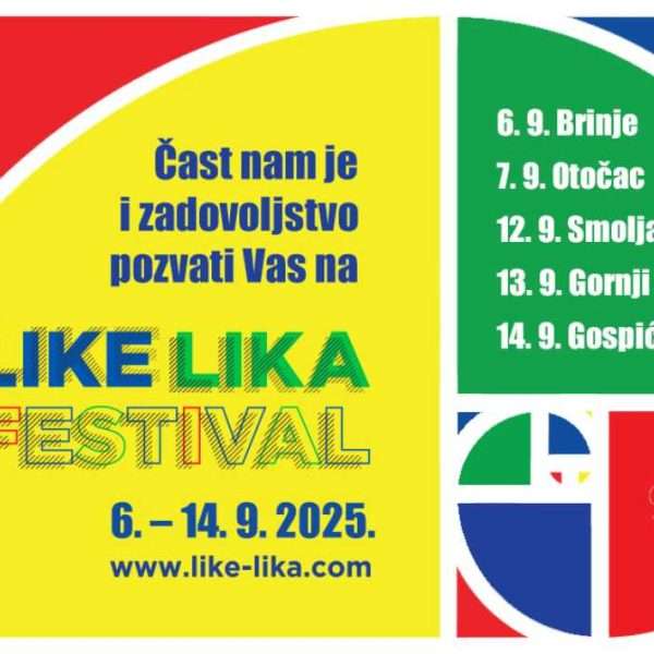 OTKRIVAJTE LJEPOTE LIKE NA 5. LIKE LIKA FESTIVALU!
