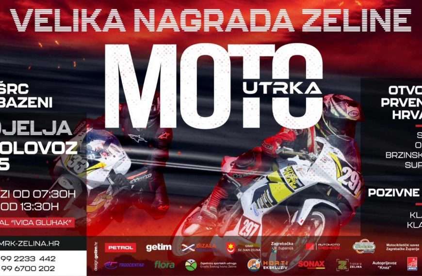 Velika nagrada Zeline starta u nedjelju, 31. kolovoza