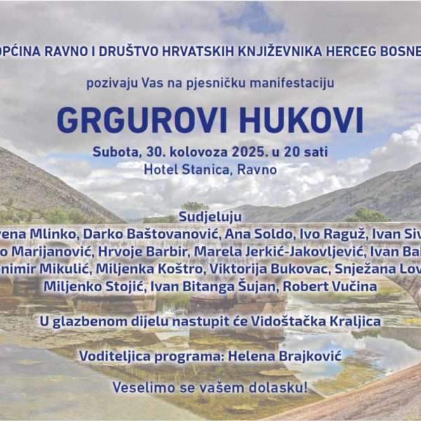 “Grgurovi hukovi” u Ravnom 30. kolovoza 2025.
