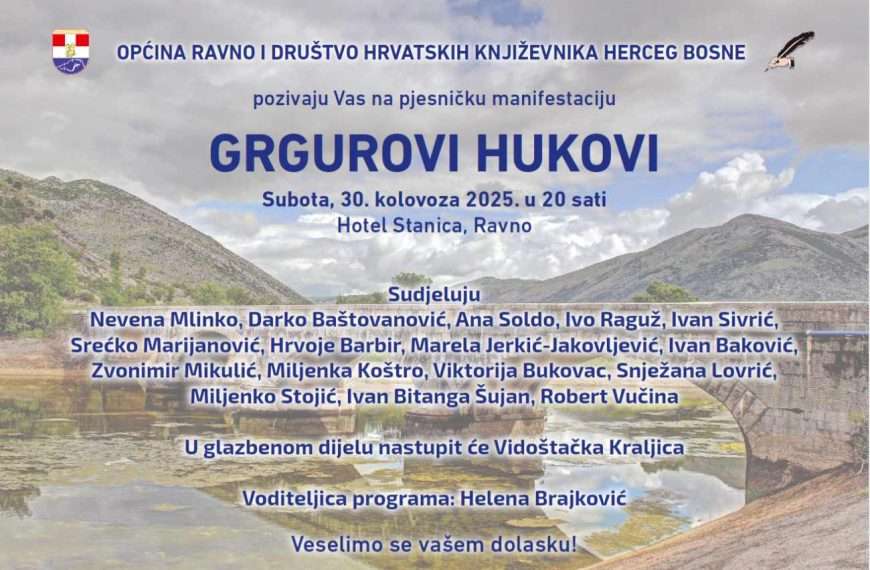 “Grgurovi hukovi” u Ravnom 30. kolovoza 2025.