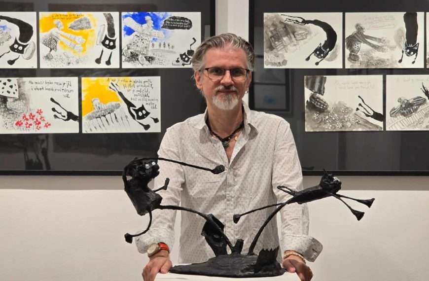 Izložba Dubravka Kastrapelija inspirirana poezijom Drage Gervaisa u Gradskoj galeriji Crikvenica