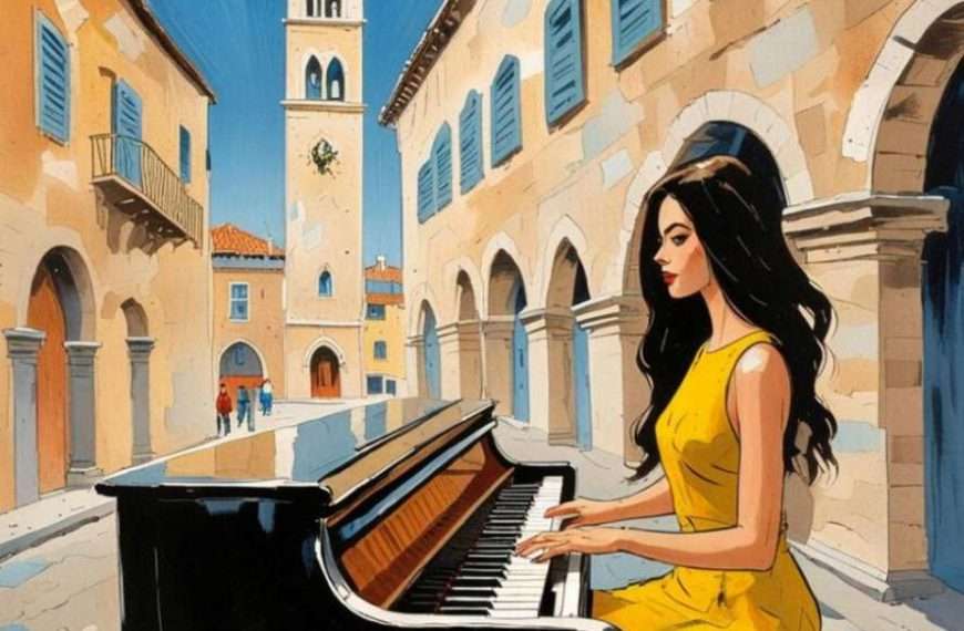 Žena za klavirom Ante Barišića