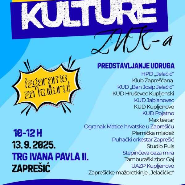 DAN KULTURE ZUK-a – Izgaramo za kulturu!