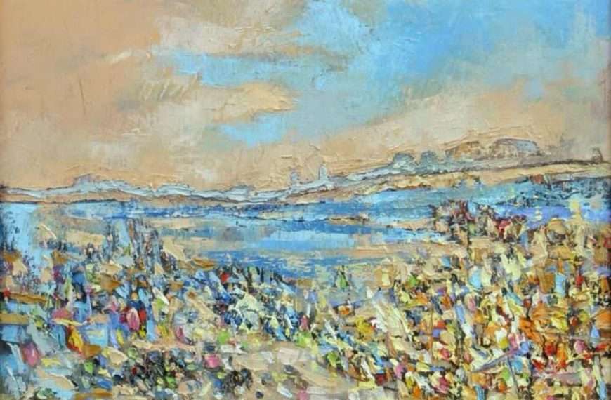 Nadahnuti ciklus ulja na platnu Damira Medvešeka