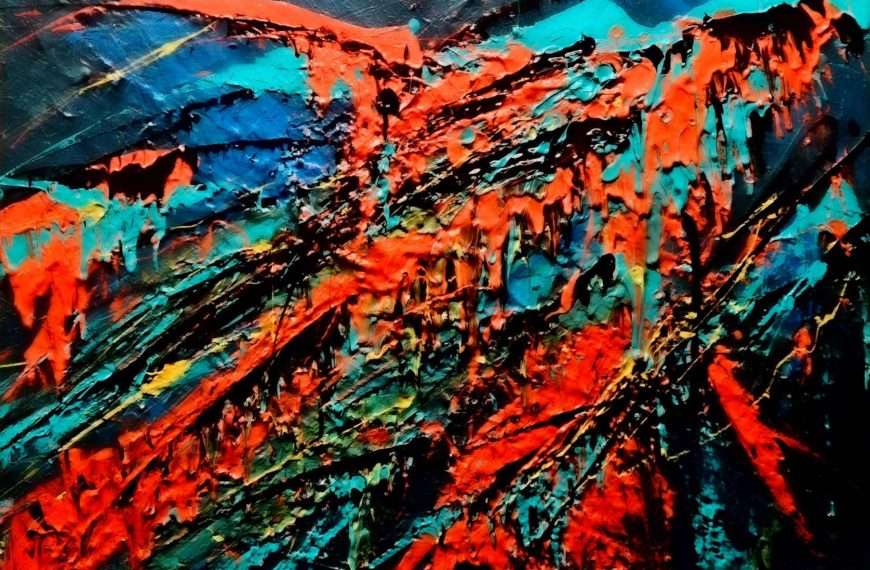 Silovitost oslobođene energije u novom ciklusu akrila Duška Šibla