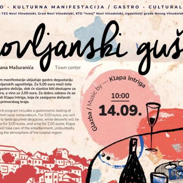 NOVLJANSKI GUŠTI – Novi Vinodolski ponovno postaje gurmansko odredište