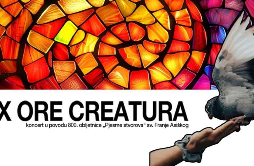 Koncert Ex ore creatura – 7. listopad – Bazilika sv. Antuna Padovanskog