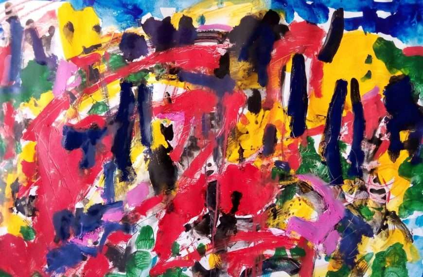 Ciklus razigranih apstrakcija u ulju Krešimira Ivića